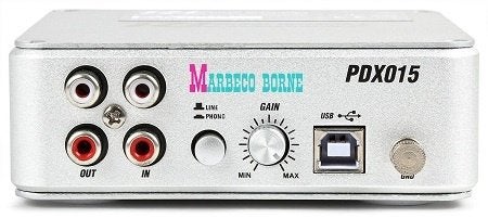 Voorversterker voor Platenspeler, Phono Pickup USB PDX015, Audio, Tv en Foto, Platenspelers, Overige merken, Info@marbeco.nl, Platenspeler-onderdeel
