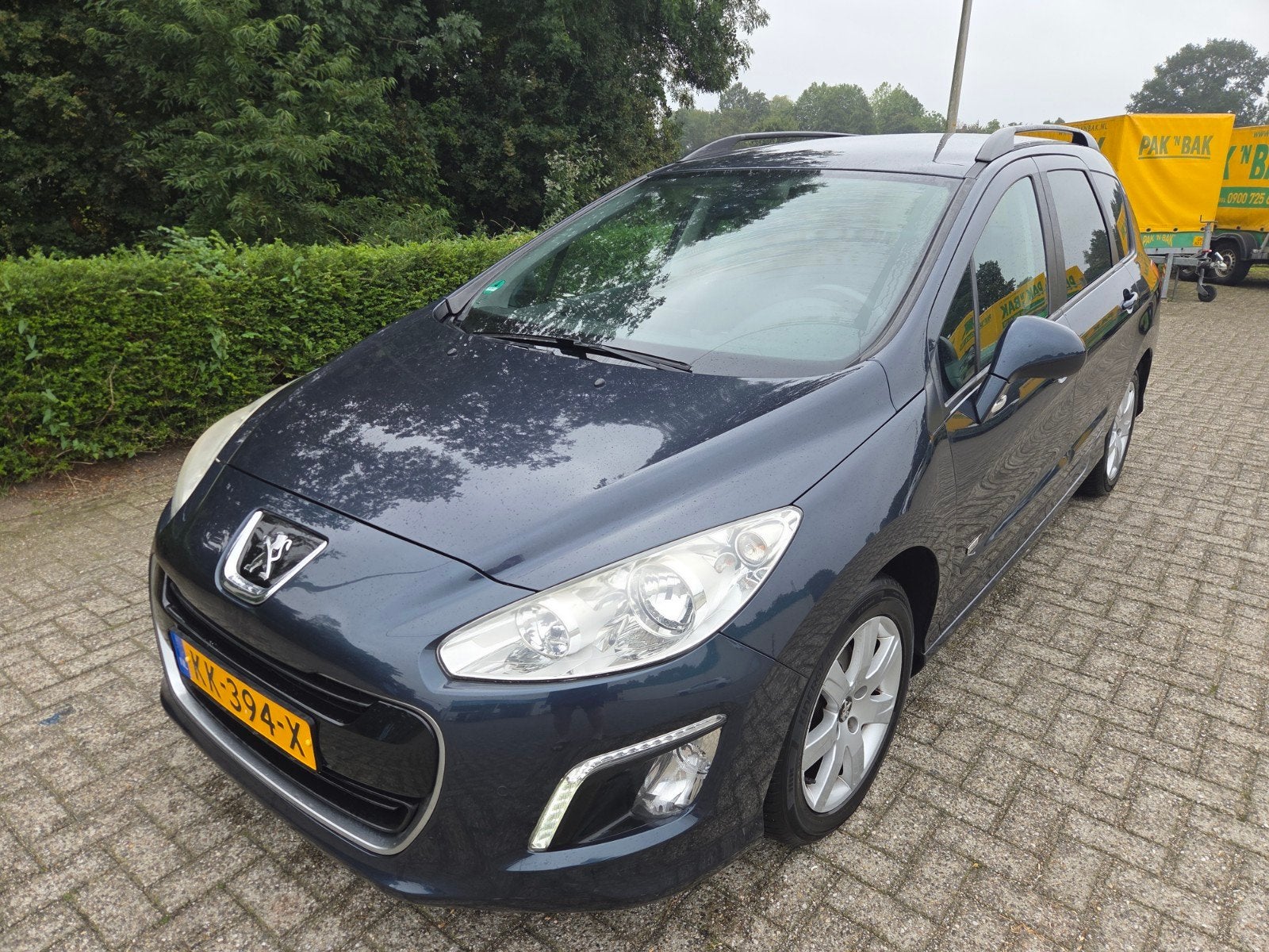 Peugeot 308 1.6 Hdif  style 16V 84KW SW AUTOMAAT   5P 2013 B, Auto's, Peugeot, Euro 5, Stof, 4 cilinders, Blauw