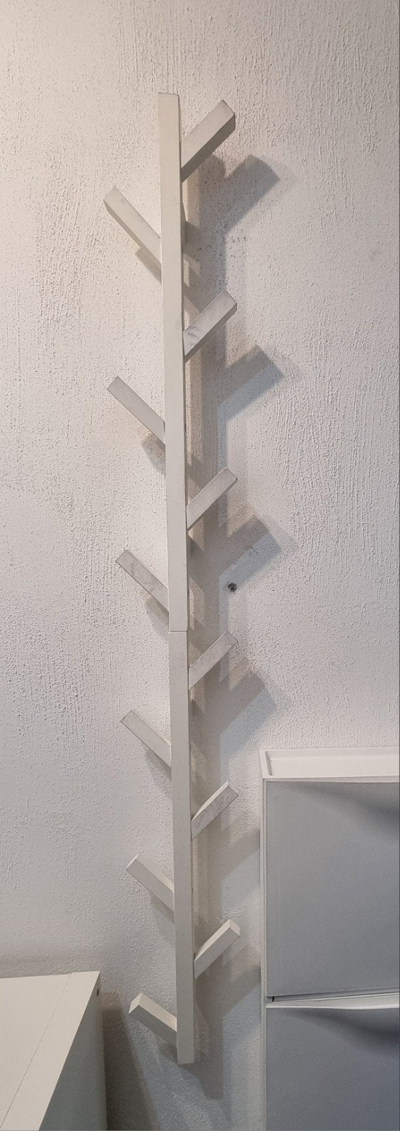 IKEA Kapstok Wit - Modern en Functioneel, Gebruikt, 150 tot 200 cm, Hout, Ophalen