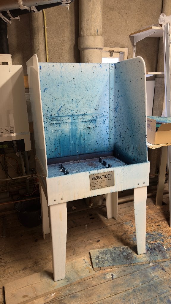 Complete zeefdruk-uitrusting, Hobby en Vrije tijd, Ophalen, Gebruikt