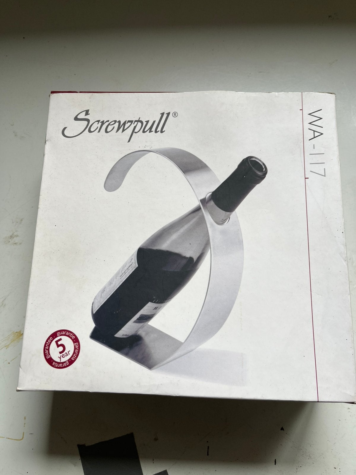 Screwpull WA-117 Flessenhouder en Schenker wijn, Ophalen of Verzenden, Nieuw