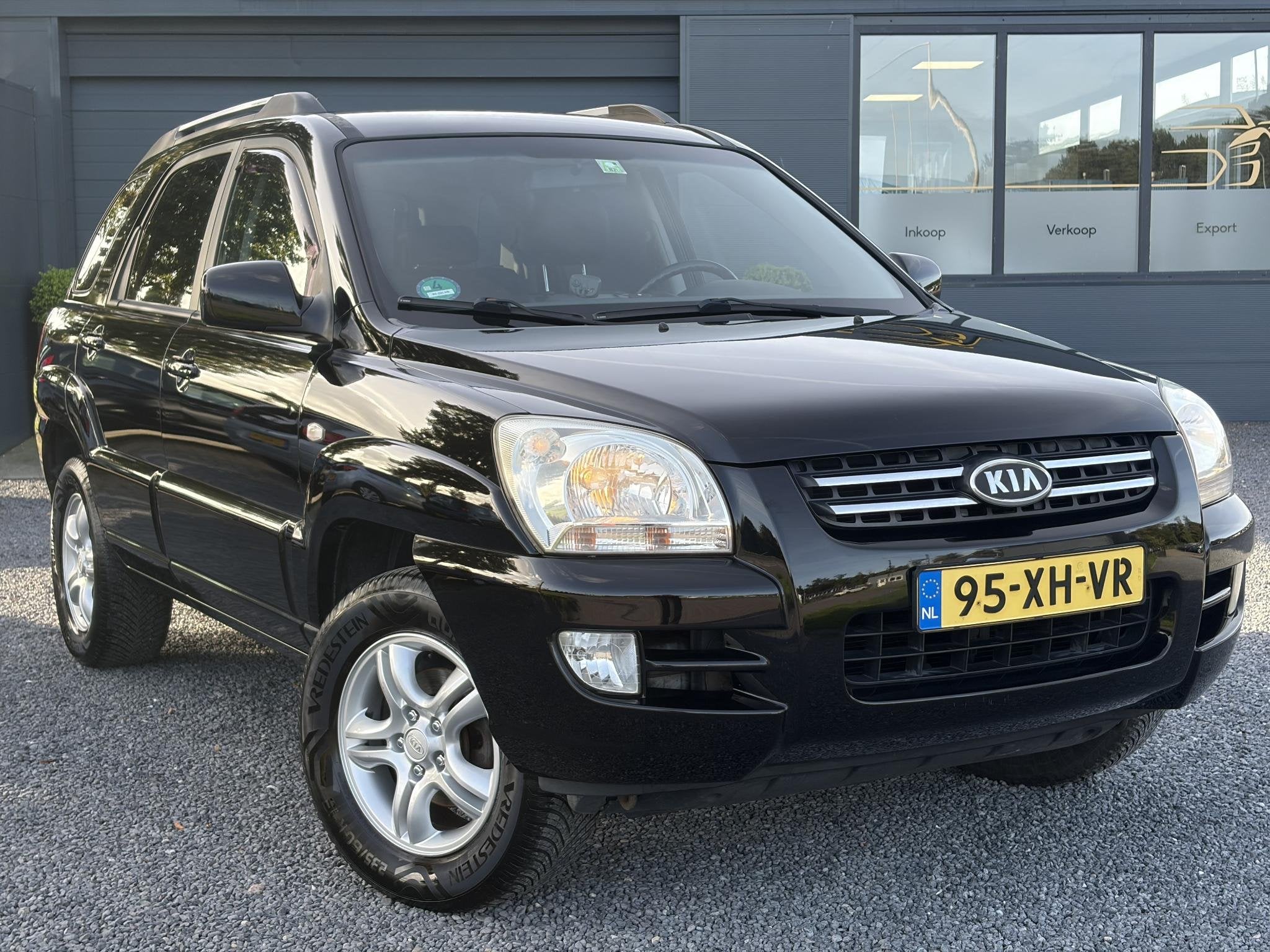 Kia Sportage 2.0 CVVT X-pression ✓2e Eigenaar✓Trekhaak, Auto's, 1442 kg, Gebruikt, 4 cilinders, Zwart