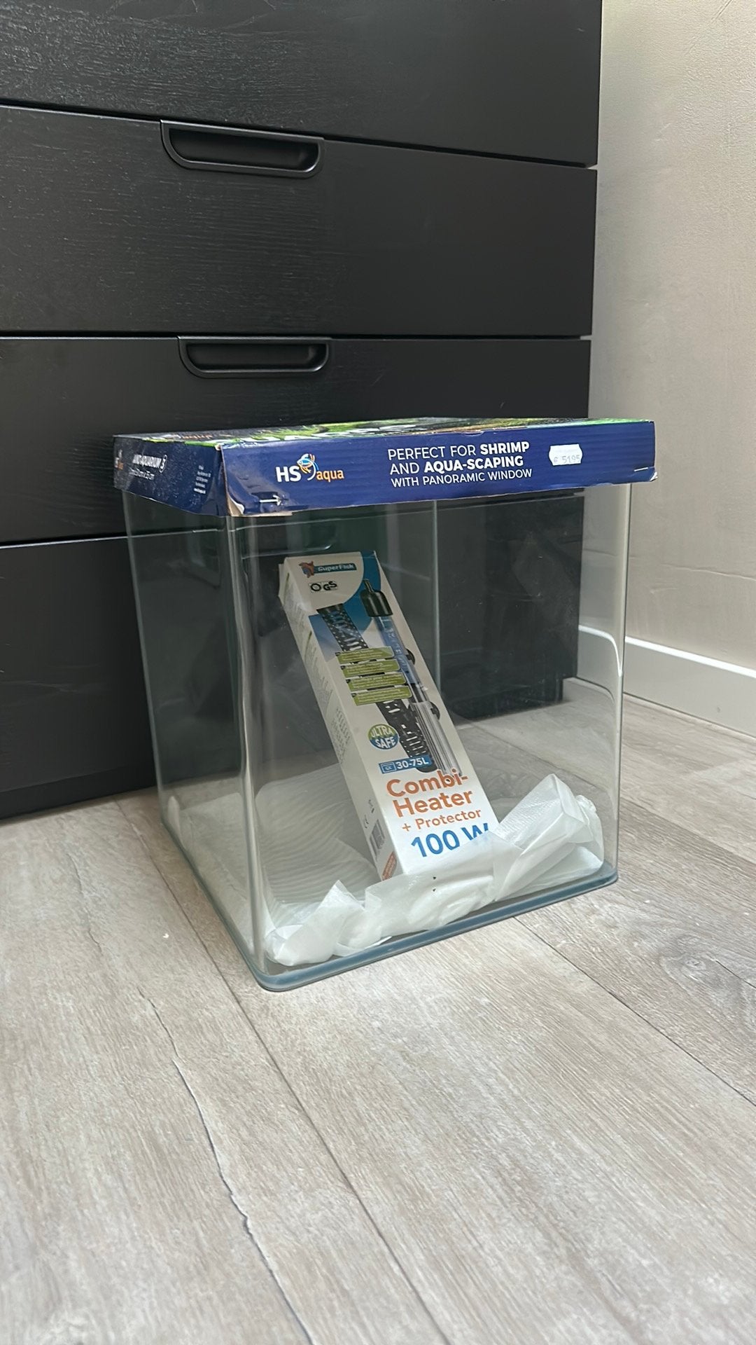 Aquarium, Dieren en Toebehoren, Ophalen, Zo goed als nieuw, Leeg aquarium