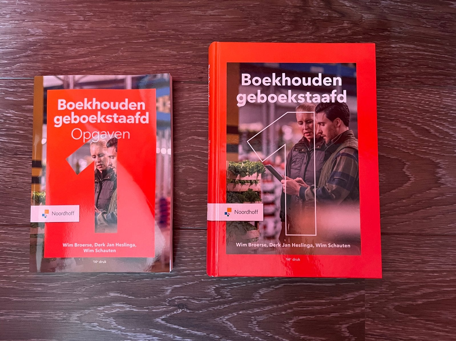 Wim Broerse - Boekhouden geboekstaafd 1, Ophalen of Verzenden, Zo goed als nieuw, Wim Broerse; Derk Jan Heslinga; Wim Schauten