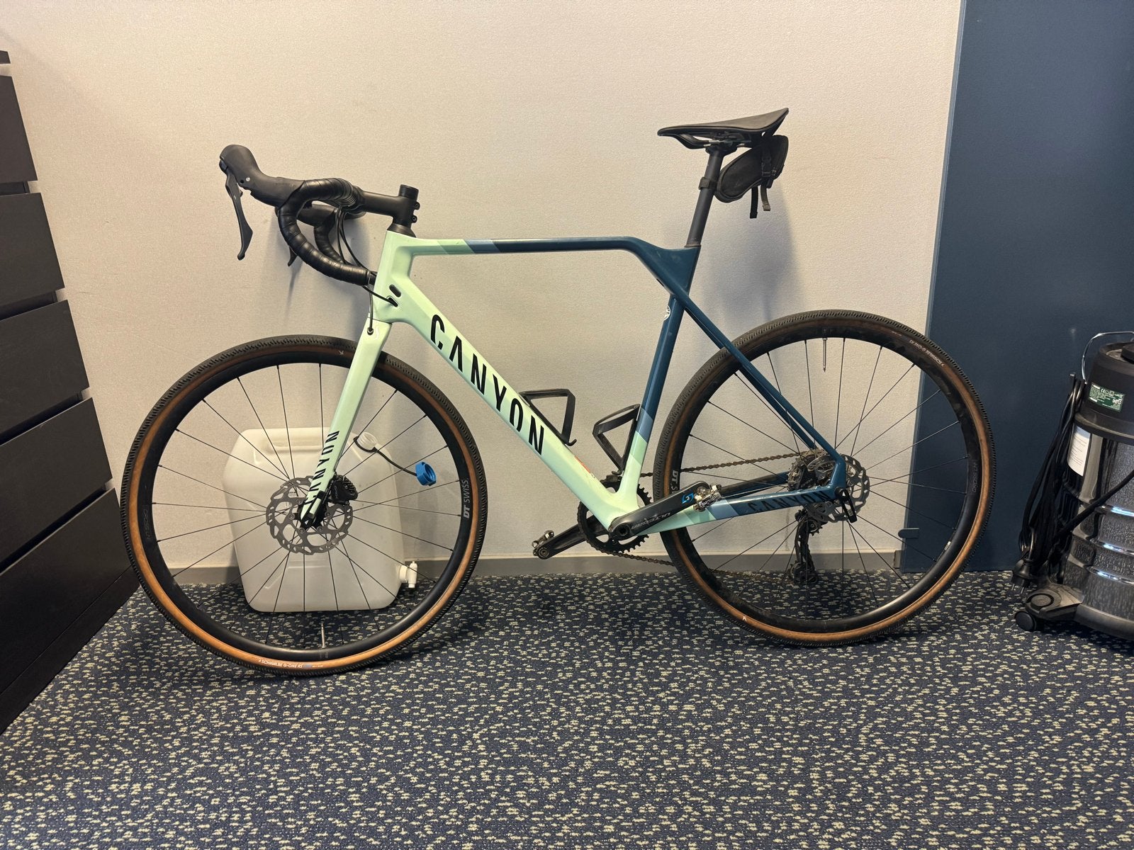 Canyon Inflite CF SL 5 (gravel/cyclocross) size L, 28 inch, 10 tot 15 versnellingen, Zo goed als nieuw, 57 tot 61 cm