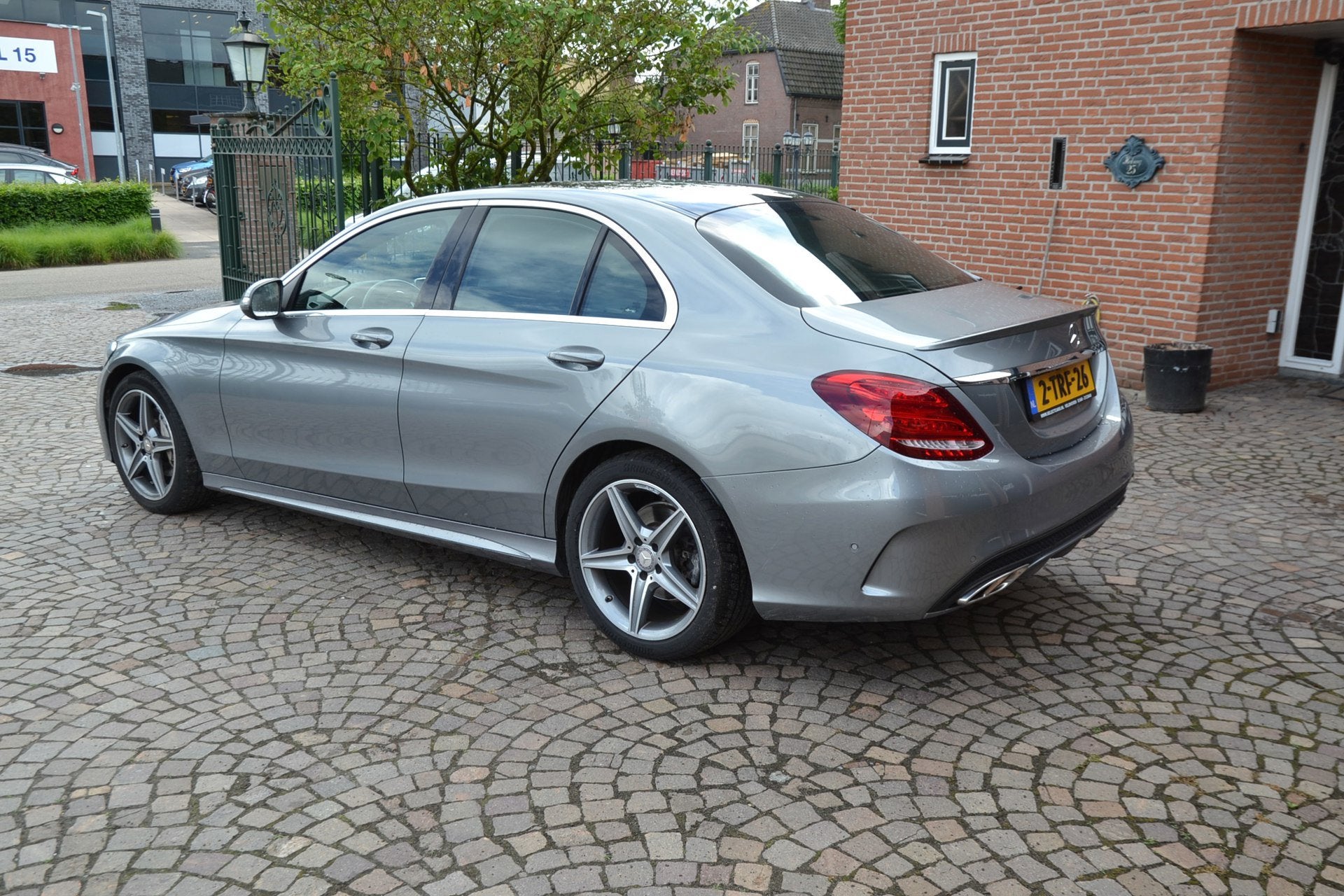 Mercedes-Benz C-klasse 200 Ambition Comfort AMG-Line - Autom, Automaat, 4 cilinders, Automatische klimaatregeling, 184 pk