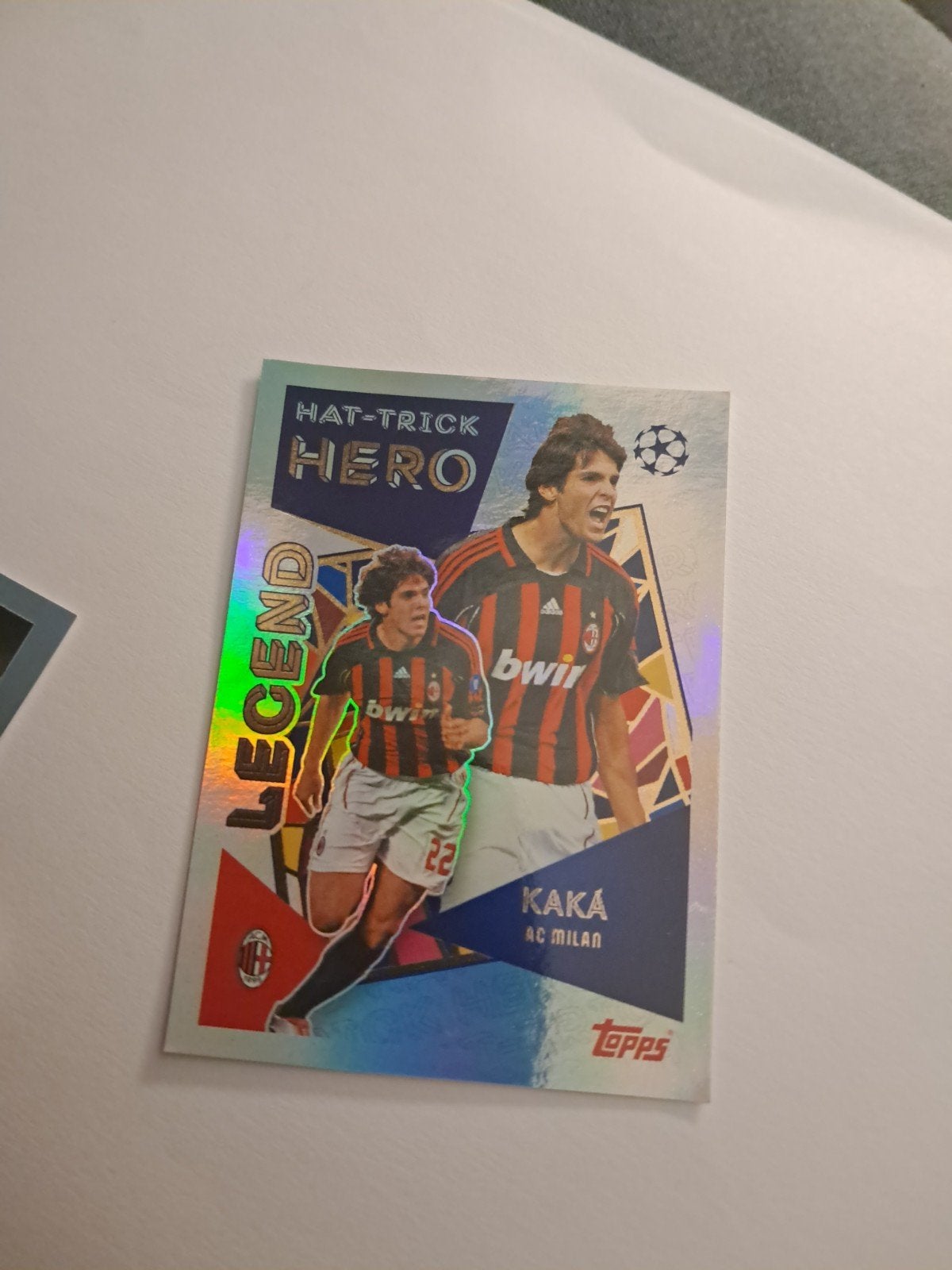 Champions League 2025/26 Topps. KAKA. Hat-Trick-HERO LEGEND., Ophalen of Verzenden, Nieuw, Sticker