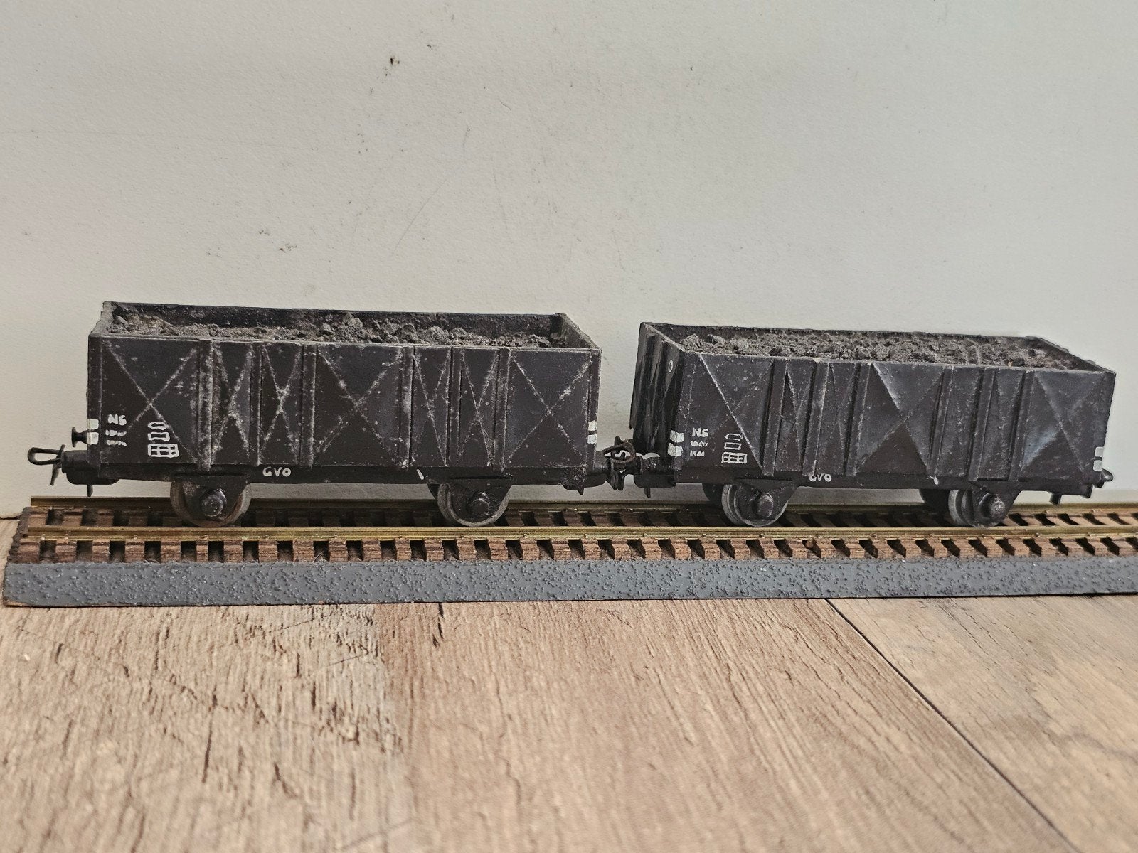 Modeltrein Ho NS Kolenwagen, Zelfbouw, Uniek en Netjes, Ophalen of Verzenden, Gebruikt, Wagon, NS