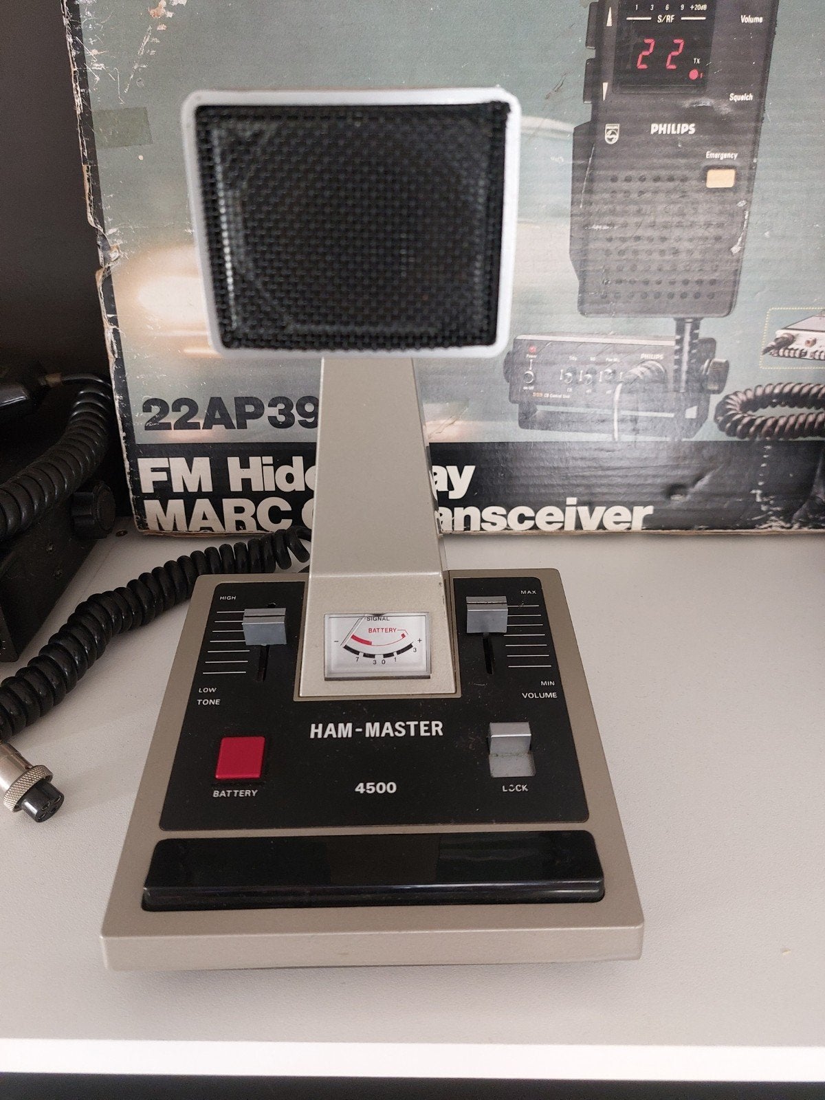 Tafelmicrofoon Ham Master 4500, Ophalen of Verzenden