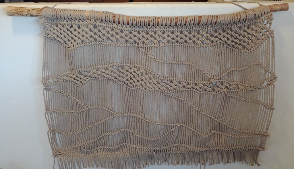 Wandkleed, Beige, Ophalen of Verzenden, Zo goed als nieuw, Overige stijlen