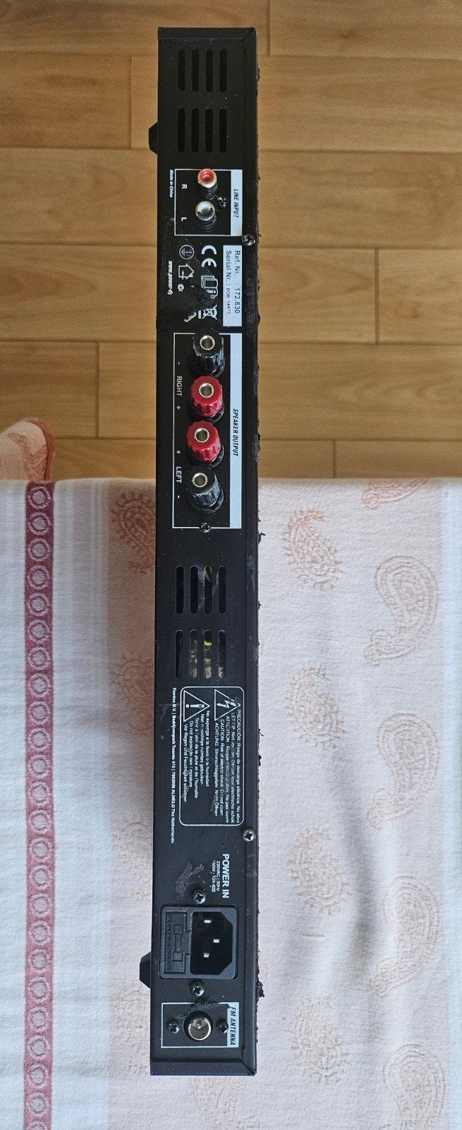 Complete PA Set: Vonyx SPJ800, PDM661 Microfoon, Versterker, Ophalen