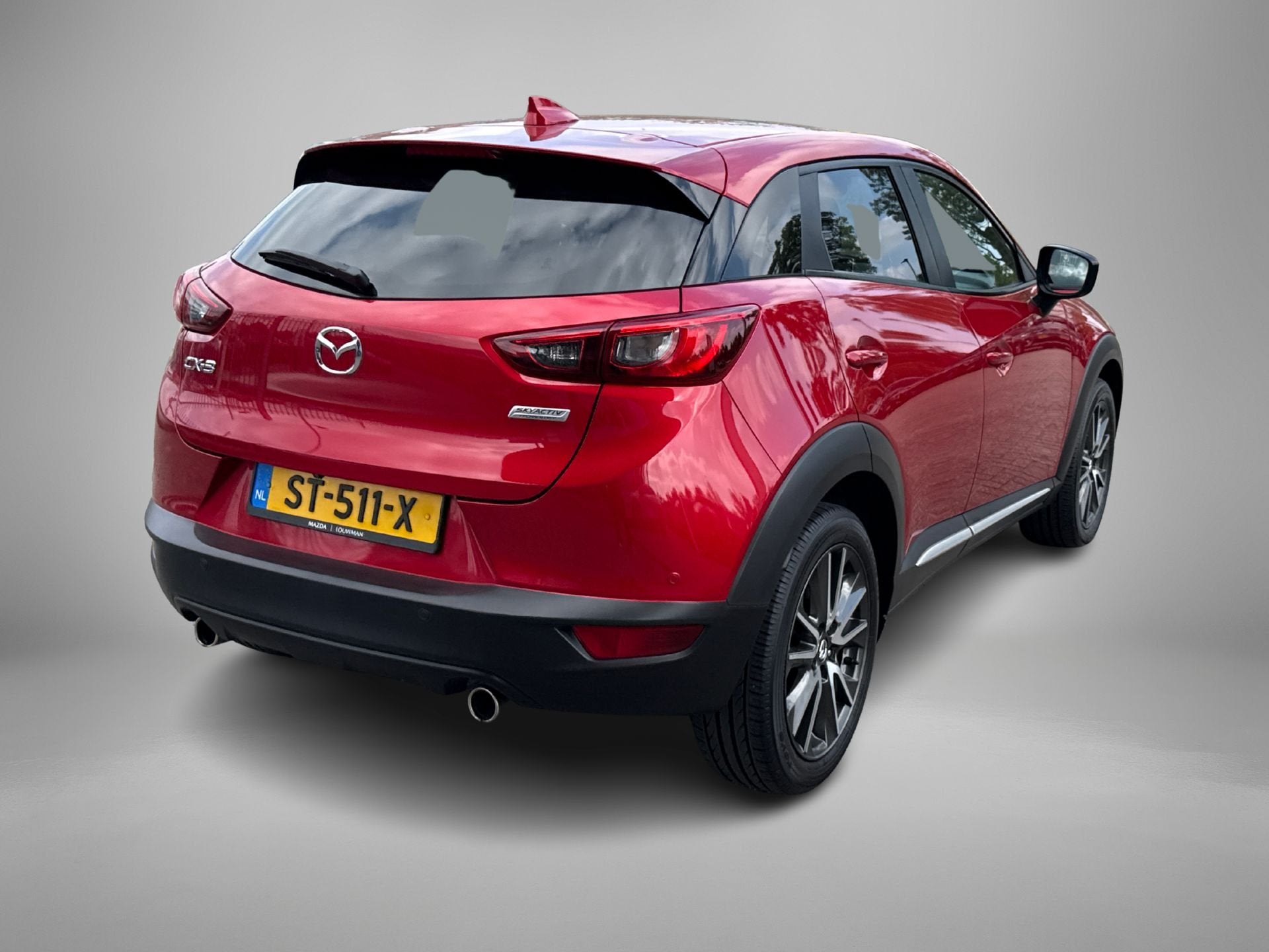Mazda CX-3 2.0 SkyActiv-G 120 GT-M automaat | Dealer onderho, Stof, 4 cilinders, SUV of Terreinwagen, Automatische klimaatregeling