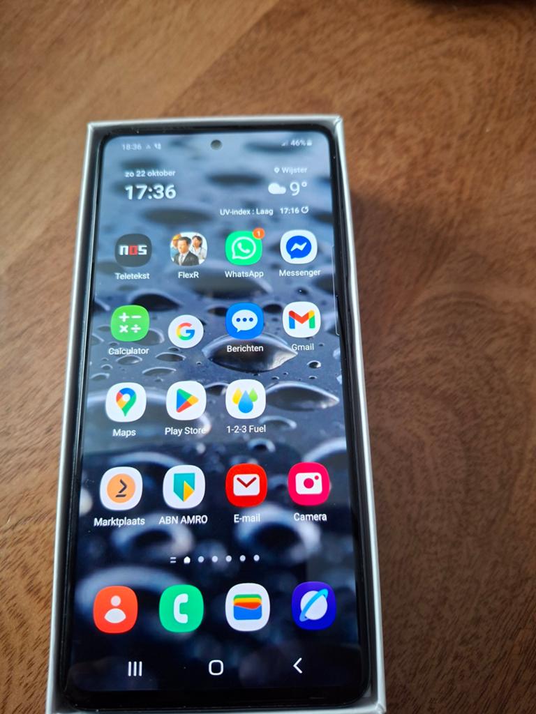 Samsung galaxy 51, Ophalen, Zwart, Zo goed als nieuw, 128 GB