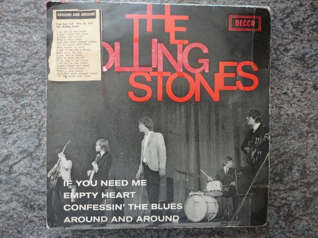 Rolling Stones - The Rolling Stones EP ALLEEN HOES, Gebruikt, Pop, EP, 1960 - 1969
