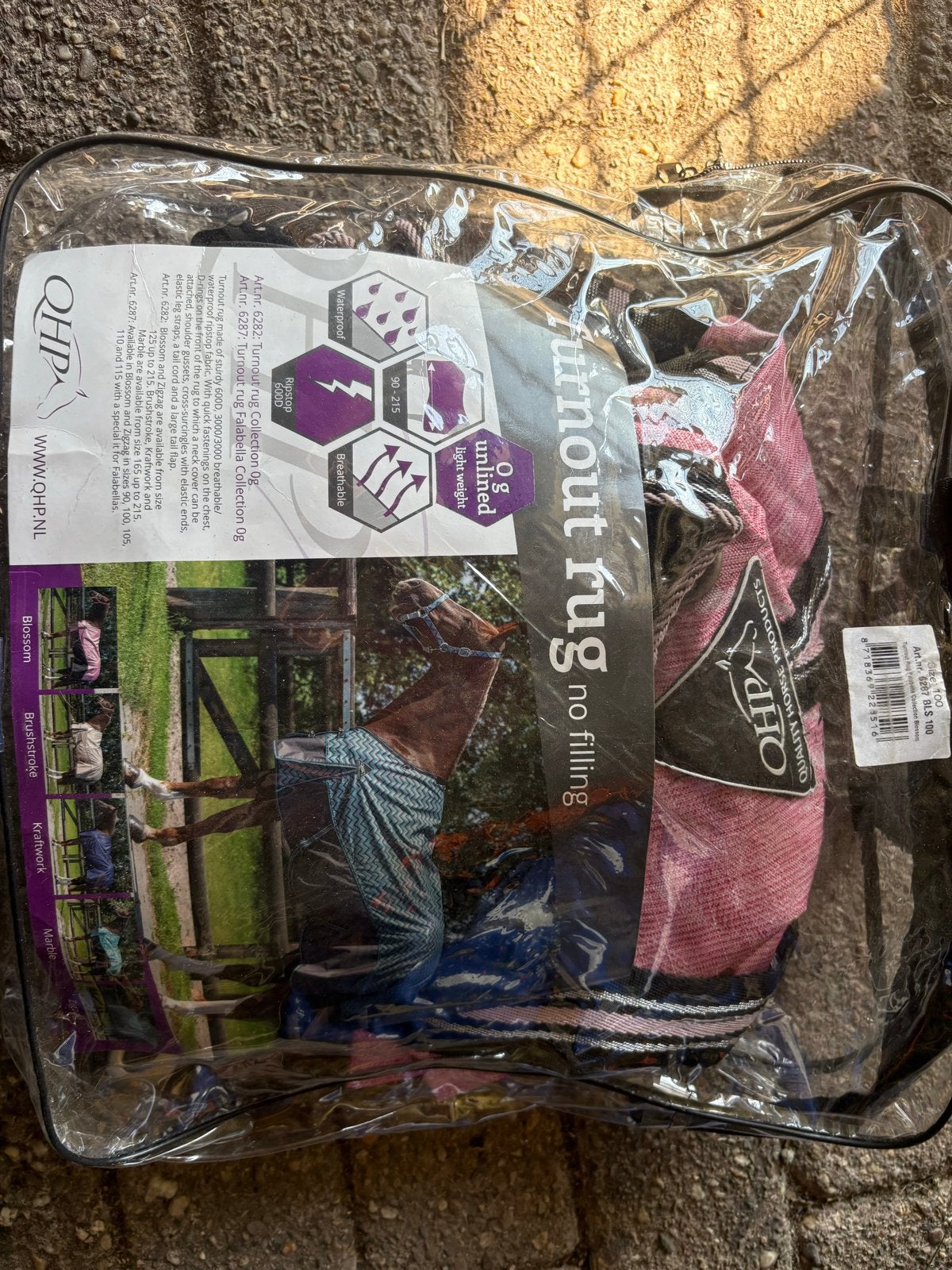 QHP regendeken falabella 100, Dieren en Toebehoren, Ophalen of Verzenden, Nieuw