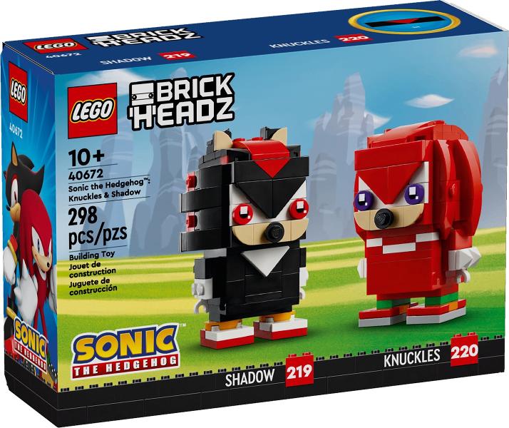 Lego Brickheadz Sonic the Hedgehog: Knuckles & Shadow, Lego, Lego, BrickHeadz, Lego