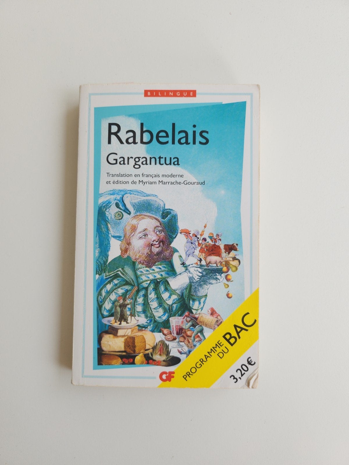 François Rabelais Gargantua - 9782080251978, Ophalen of Verzenden, Zo goed als nieuw, François Rabelais