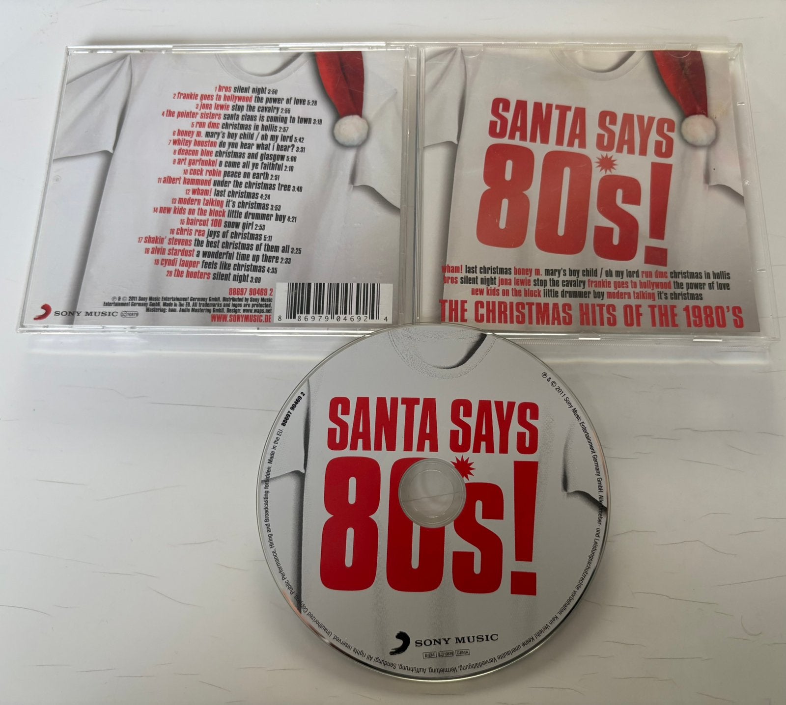 Santa Says 80’s - The Christmas hits of the 80’s, Cd's en Dvd's, Cd's | Verzamelalbums, Ophalen of Verzenden, Zo goed als nieuw