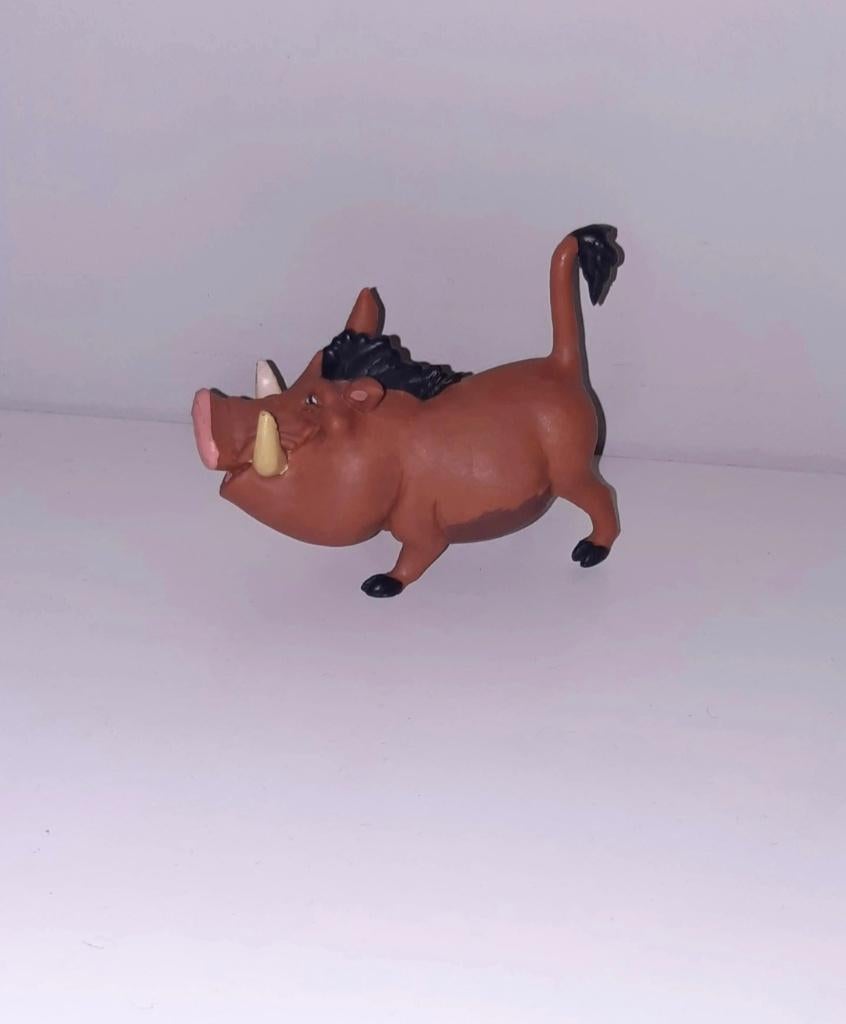 Disney bullyland figuur pumbaa, Ophalen of Verzenden, Overige figuren, Gebruikt, Beeldje of Figuurtje