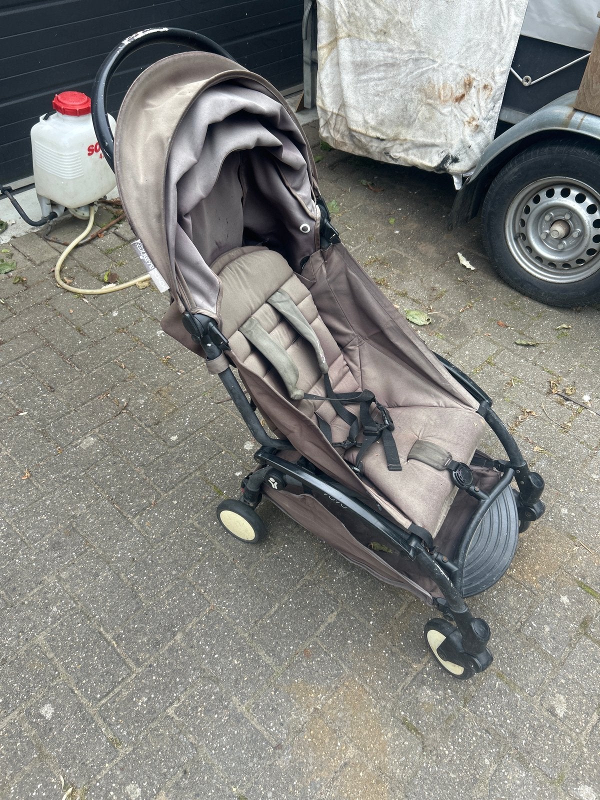 Gebruikte YOYO buggy - Compact en handig, Ophalen of Verzenden, Gebruikt, Overige merken, Verstelbare rugleuning