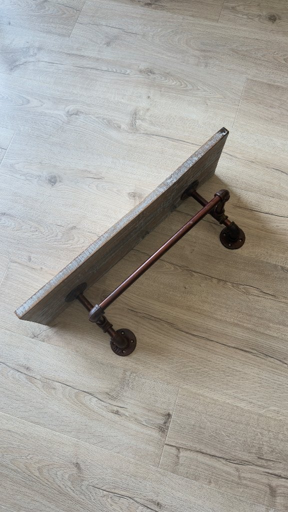 Kapstok / muurplank, Huis en Inrichting, Gebruikt, Minder dan 100 cm, Hout, Ophalen