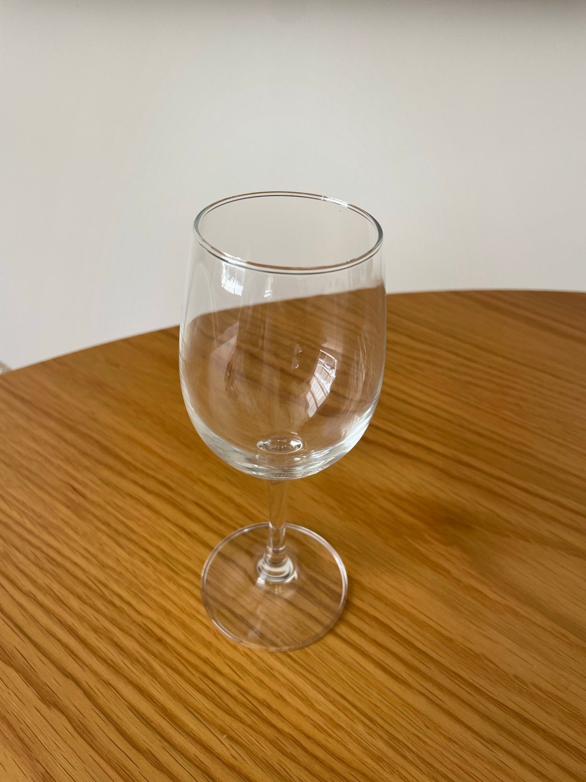 6 wijnglazen, nauwelijks gebruikt, standaard model, Ophalen, Zo goed als nieuw, Glas, Glas of Glazen