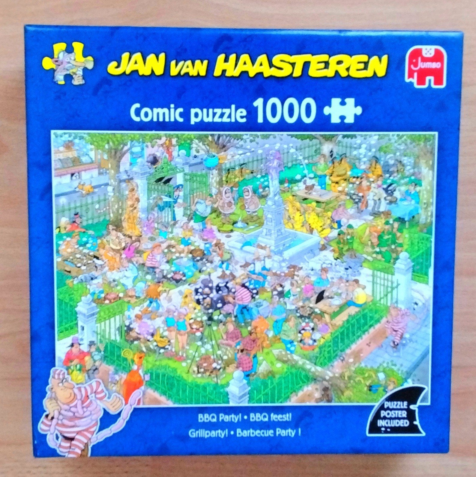 Jan van Haasteren, 1000 stukjes, o.a. Margriet's Winterfair., Ophalen of Verzenden, 500 t/m 1500 stukjes, Zo goed als nieuw, Legpuzzel