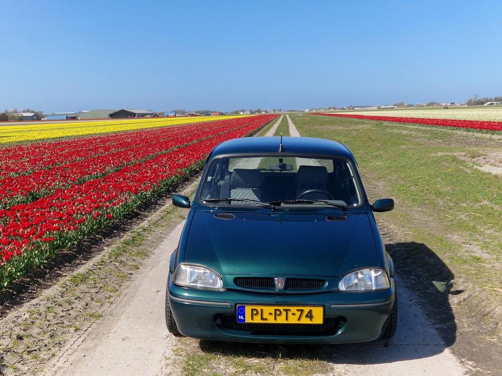 Rover 100-Serie 1.4 GTI 114 16V U9 1992 Groen met 1.8 vvc, Auto's, Rover, Voorwielaandrijving, 4 cilinders, 1796 cc, Handgeschakeld