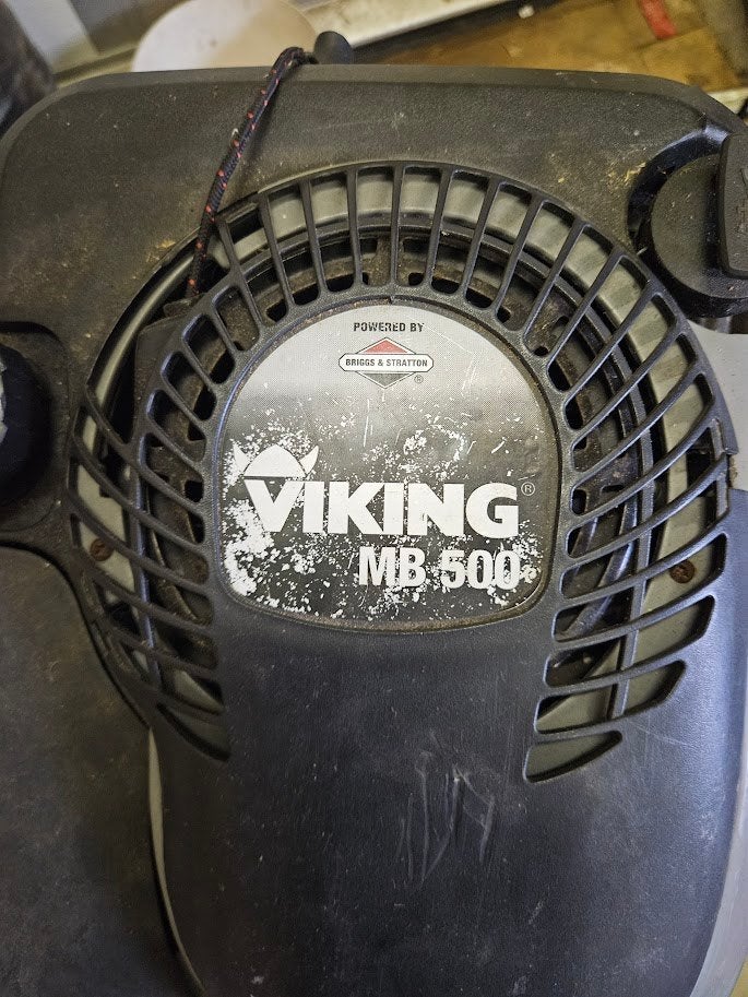 VIKING MB500 grasmaaiermotor, Tuin en Terras, Grasmaaiers, Ophalen, Cirkelmaaier, Gebruikt, Briggs & Stratton