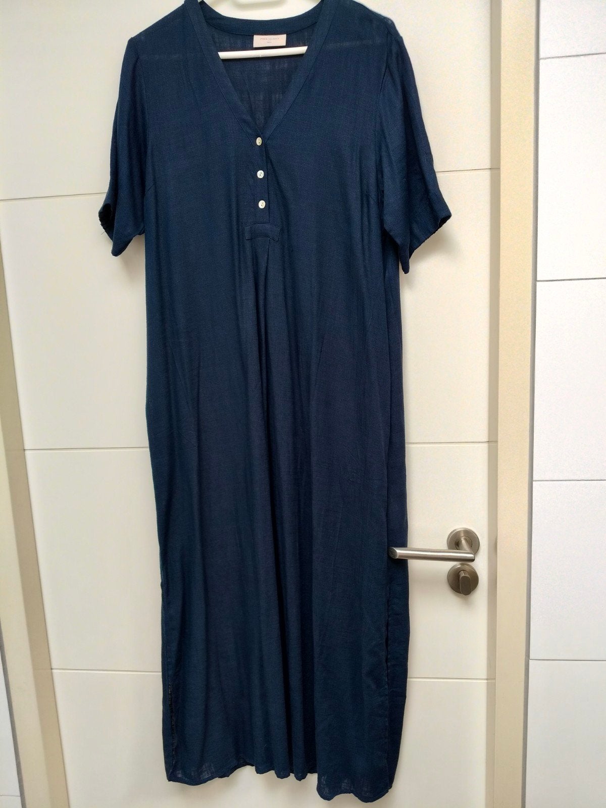 Freequent jurk Linnen /viscose donkerblauw S Nieuw, Kleding | Dames, Freequent, Blauw, Nieuw, Ophalen of Verzenden