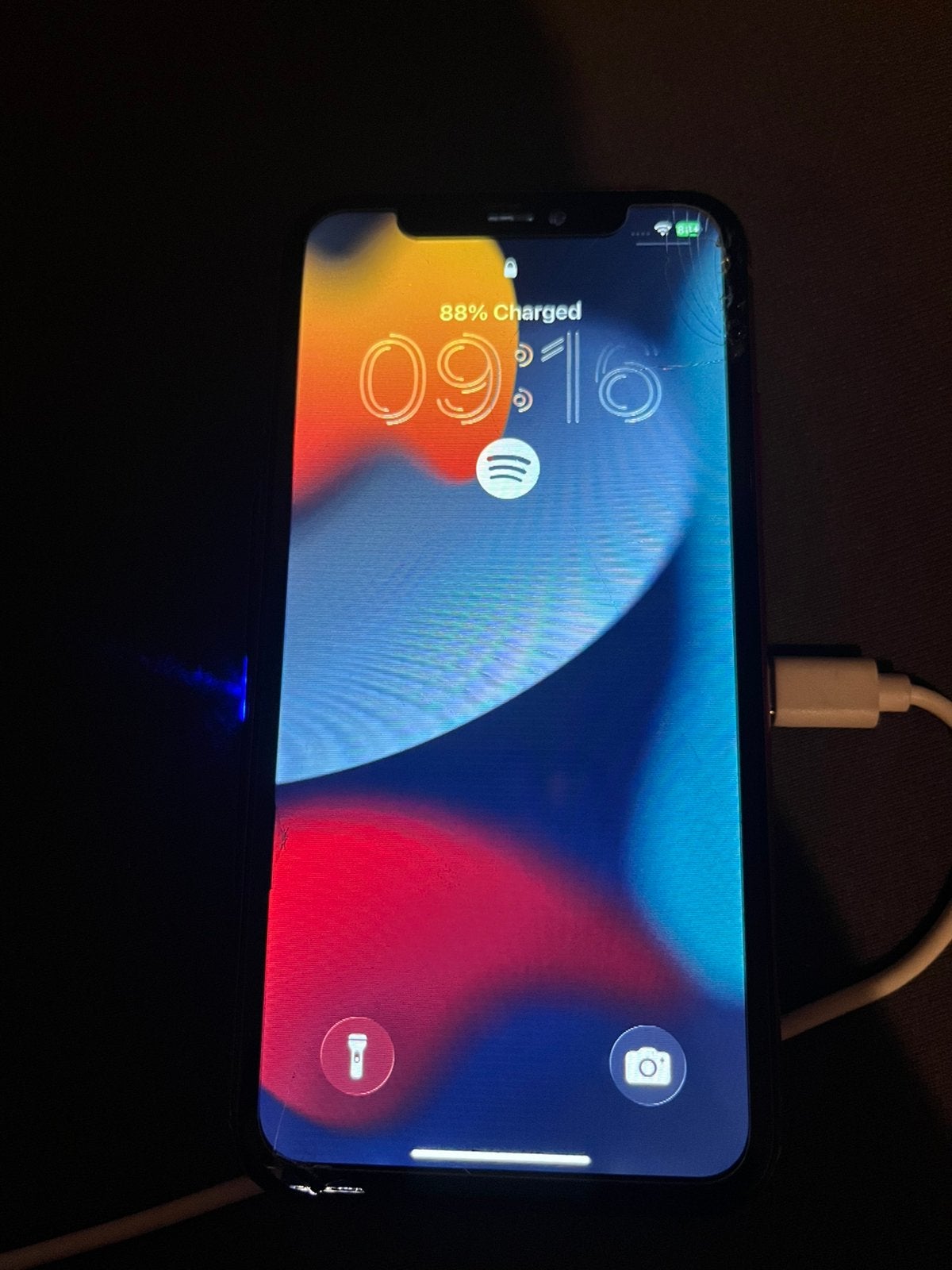 Iphone 11 MET SCHADE, Telecommunicatie, Mobiele telefoons | Apple iPhone, Ophalen, IPhone 11, 72 %, Zonder simlock