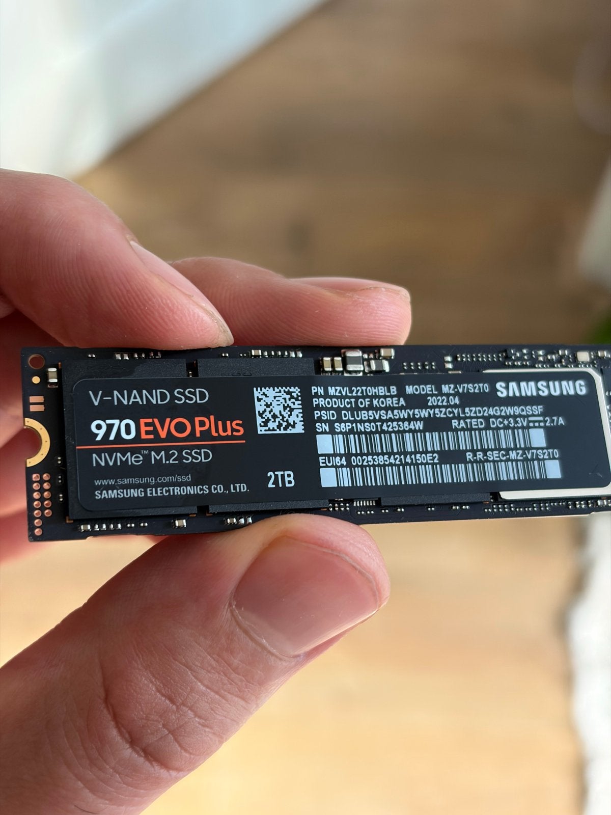 Samsung 970 EVO Plus NVMe M.2 SSD 2TB, Computers en Software, Intern, Server, SSD, Ophalen of Verzenden