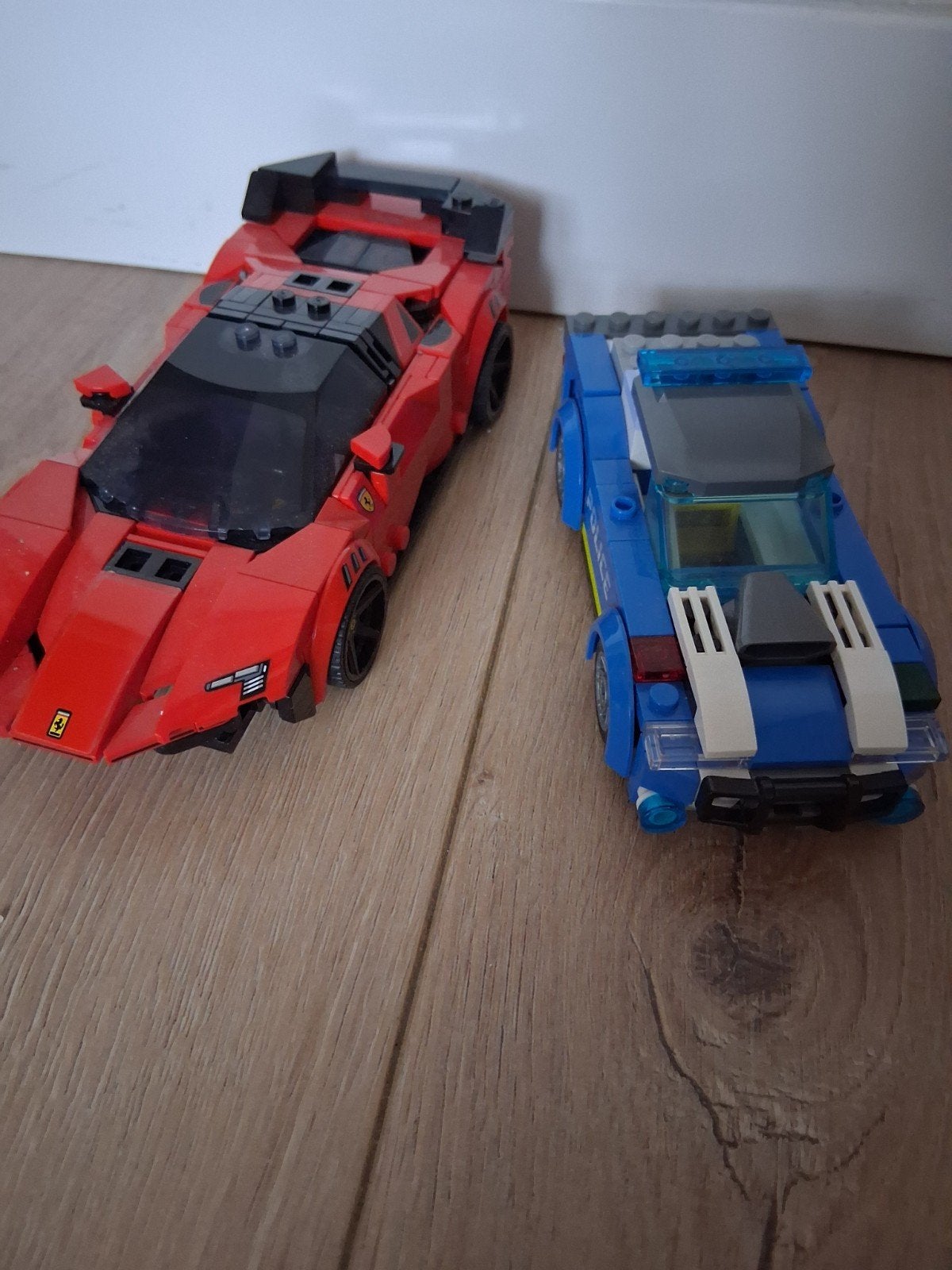 Lego Speed Champions Ferrari & Politieauto, Ophalen of Verzenden, Zo goed als nieuw, Overige merken