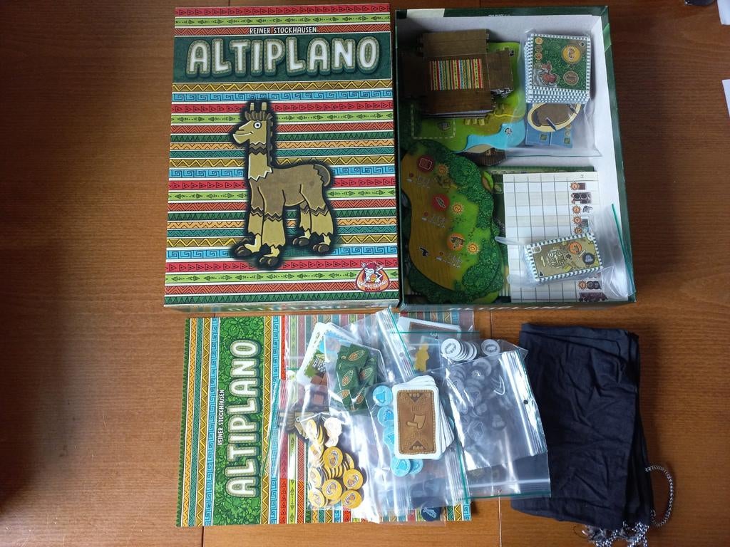 Altiplano bordspel, Hobby en Vrije tijd, Gezelschapsspellen | Bordspellen, Een of twee spelers, Ophalen of Verzenden, Gebruikt