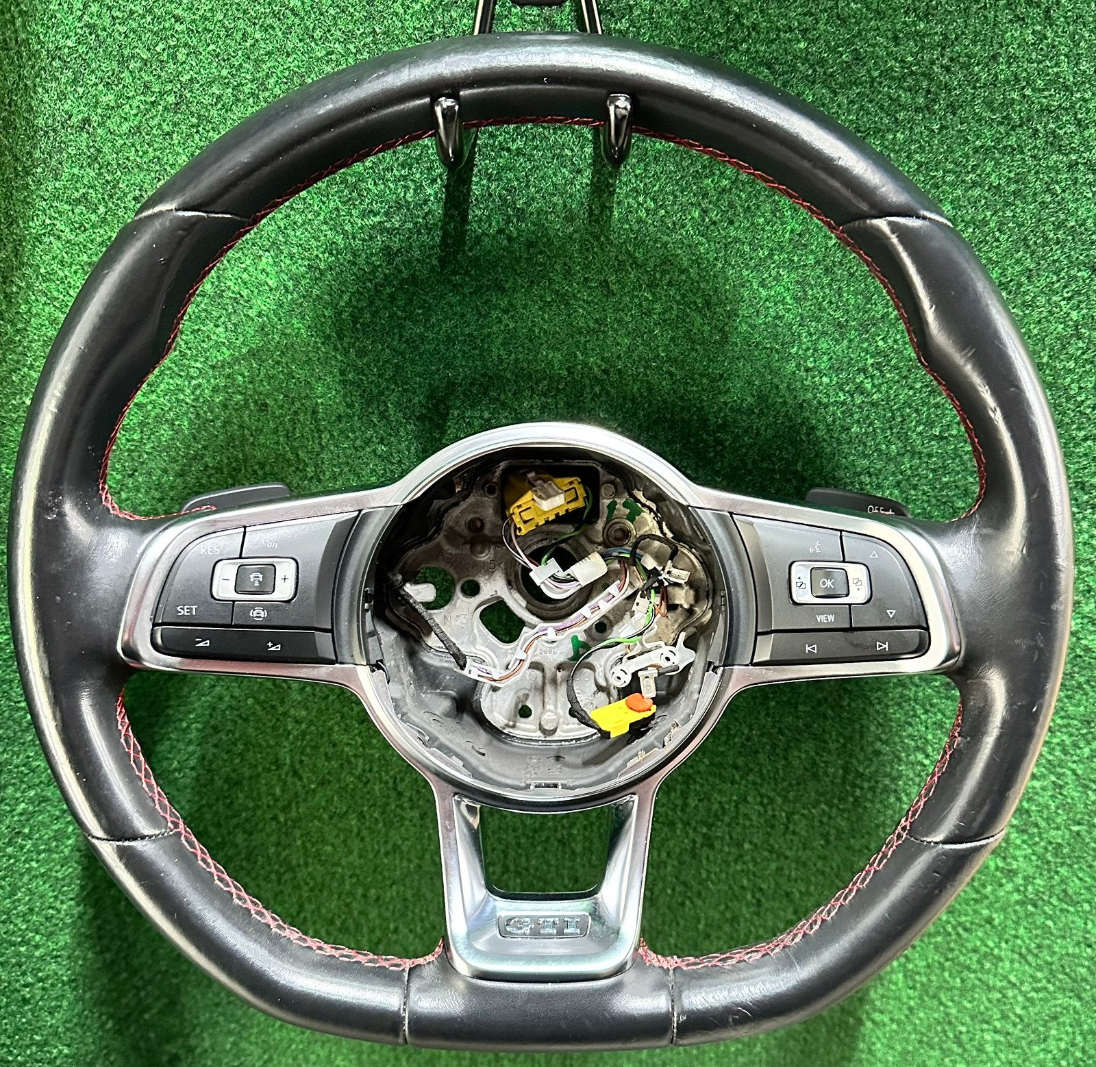 Vw Golf Polo GTI stuur met flippers, Gebruikt, Ophalen of Verzenden, Vw, Vw