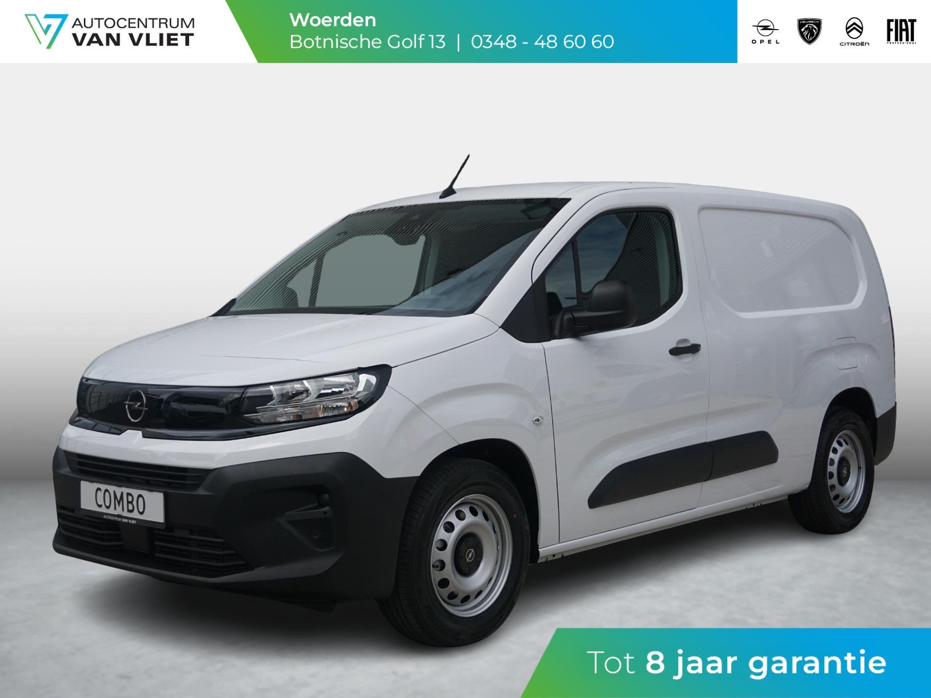 Opel Combo Electric L2 50kWh | camera | Apple Carplay/Androi, Parkeersensor, Met garantie (alle), Wit, Origineel Nederlands