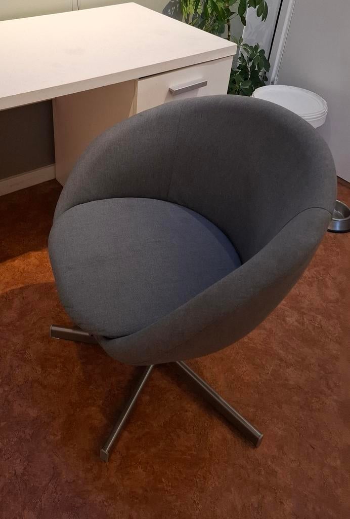 Gratis Bureaustoel Skruvsta Ikea - Gebruikt, Ophalen, Gebruikt, Grijs, Bureaustoel