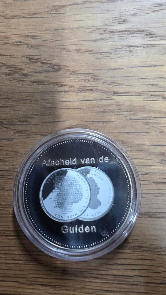 Afscheid van de Gulden munt - Koningin Beatrix, Ophalen of Verzenden, Koningin Beatrix, Overige waardes, Losse munt