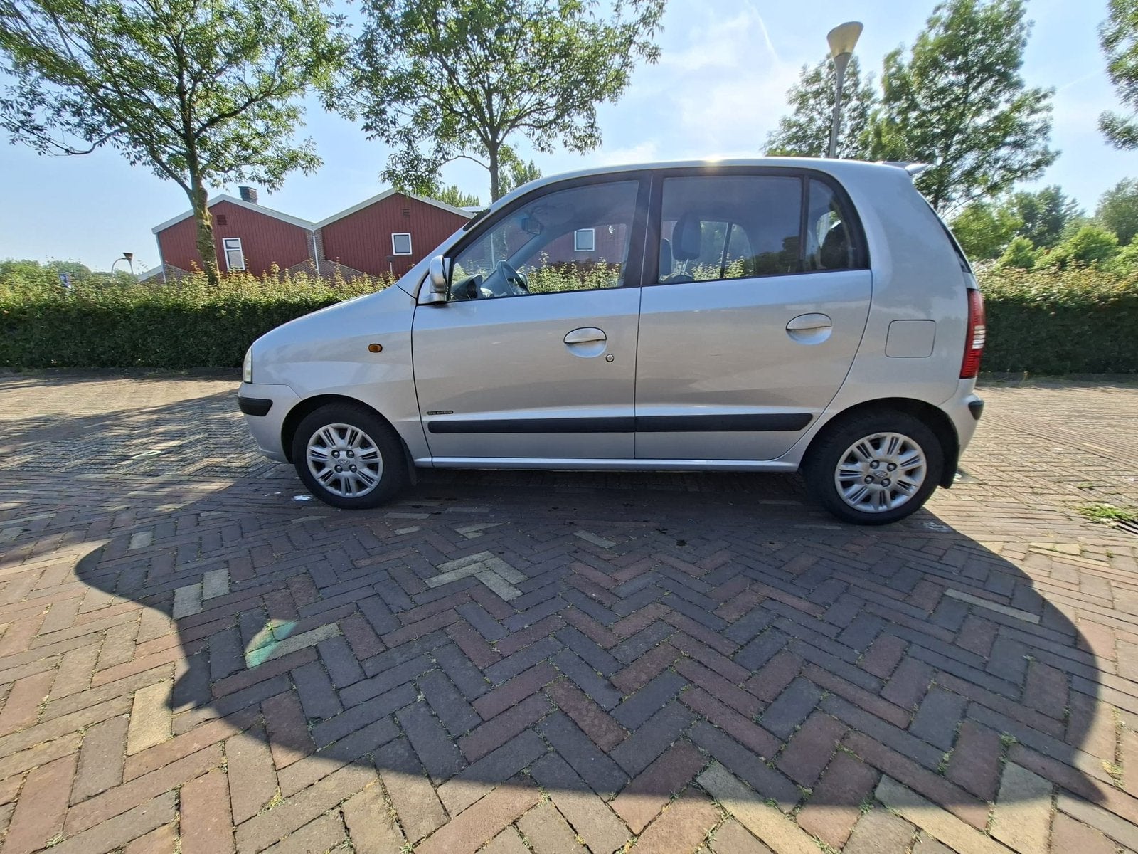 Hyundai Atos Prime Automaat/Airco/Nw APK/Weinig KM, Auto's, Hyundai, 31 €/maand, 4 cilinders, Origineel Nederlands, 400 kg