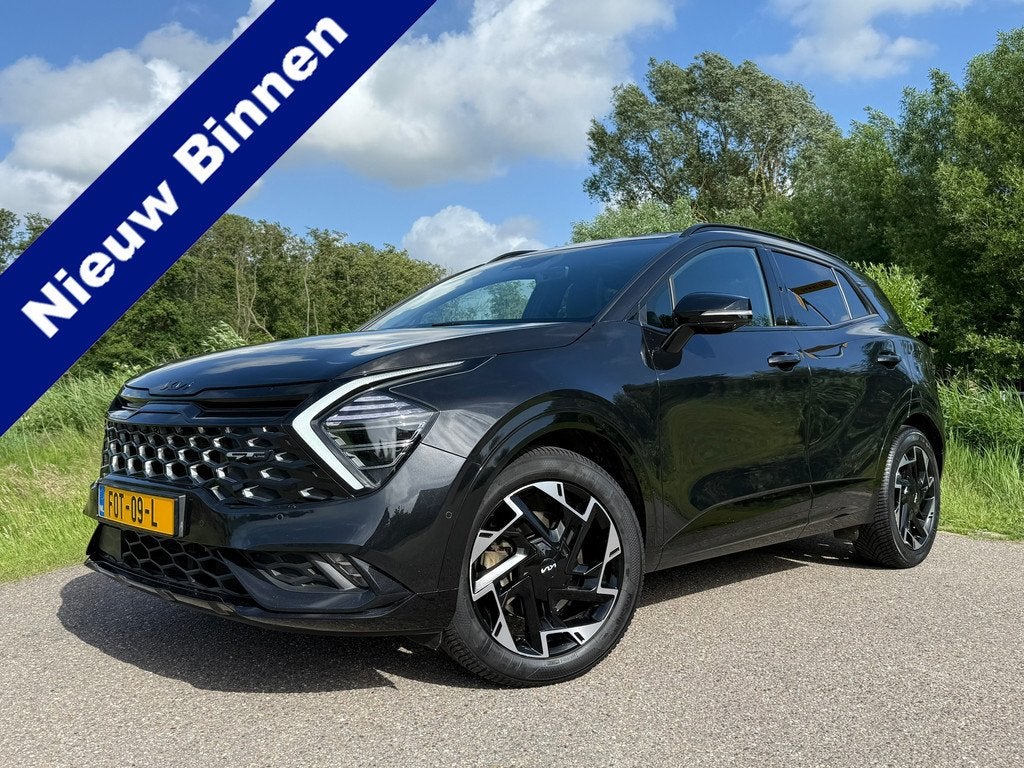 Kia Sportage 1.6 T-GDi Plug-in Hybrid AWD GT-PlusLine Automa, Automaat, 1350 kg, 14 kWh, Zwart