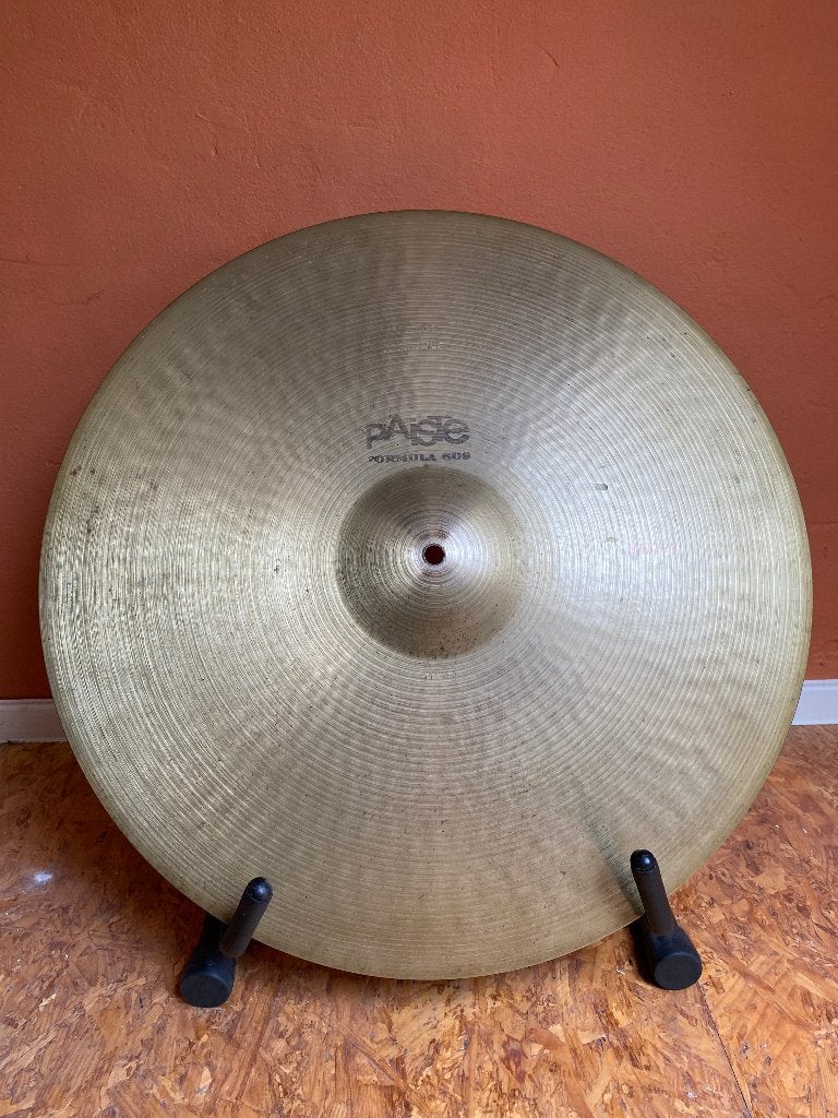 Paiste Formula 602 20" Heavy Ride, Ophalen of Verzenden, Gebruikt