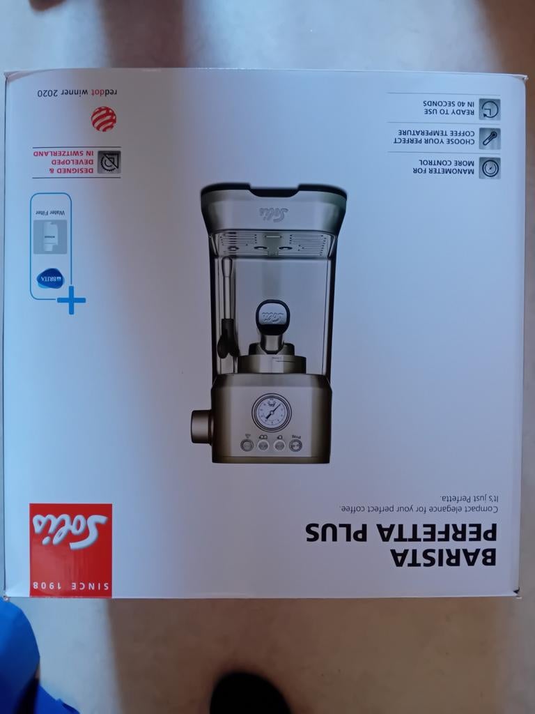 Solis Barista Perfetta Plus NIEUW, Witgoed en Apparatuur, Ophalen, Espresso apparaat, Nieuw, Koffiebonen