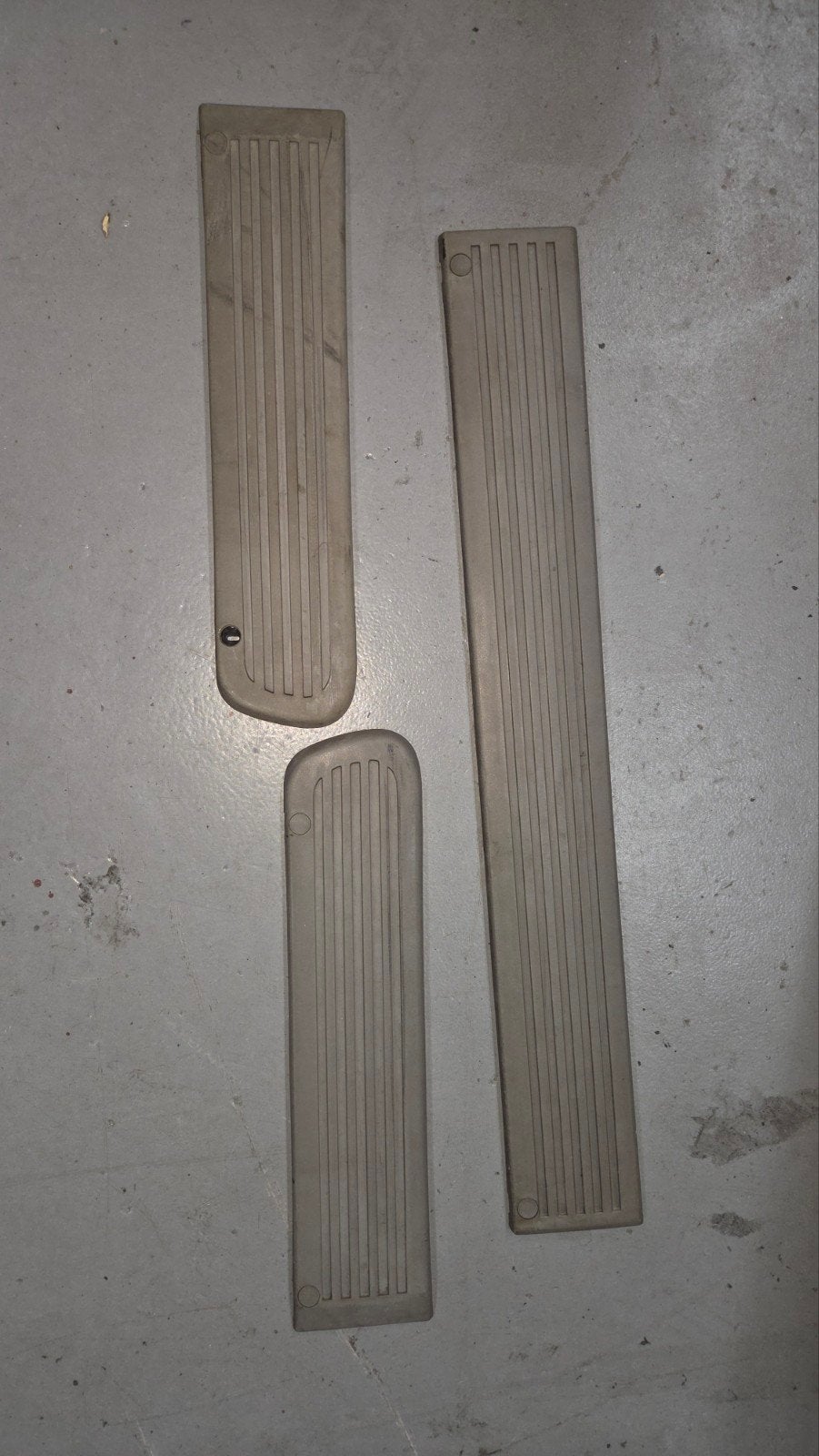 Decoratieve kunststofstrips Renault R4 GTL (beige/wit), Ophalen of Verzenden, Renault