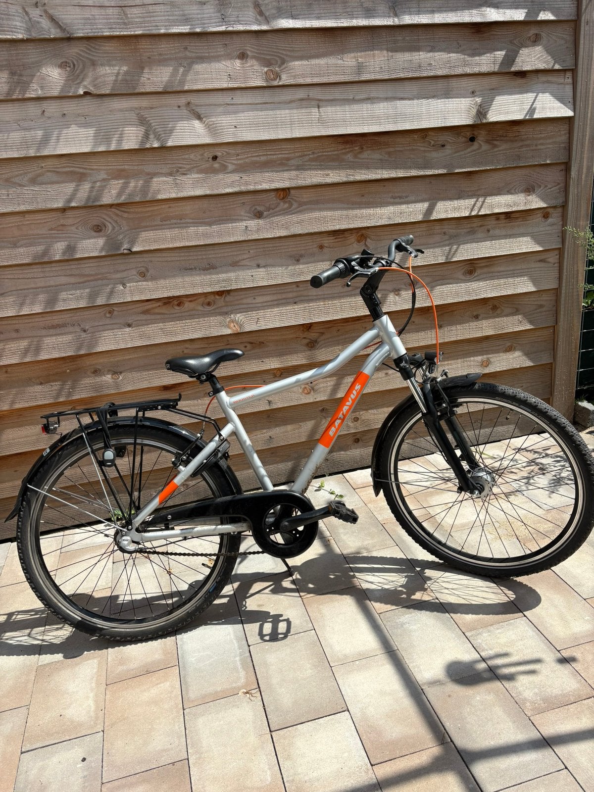 Jongens fiets Batavus 26 inch, Terugtraprem, Gebruikt, Versnellingen, Batavus