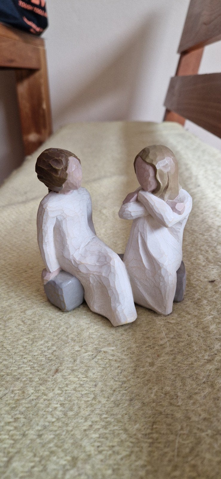 Willow Tree Beeldje: Heart and soul, Groep mensen, Minder dan 20 cm, Ophalen of Verzenden, Handgemaakt