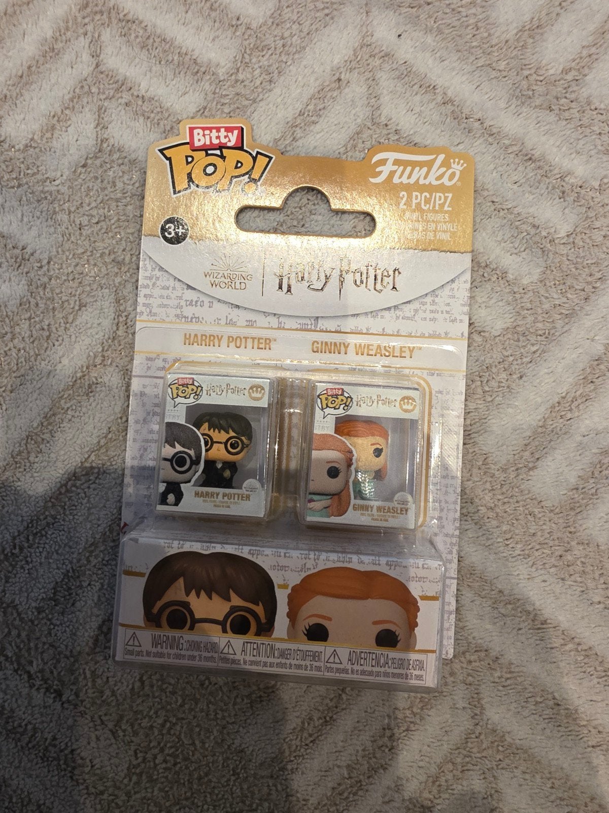 Funko Bitty Pop Harry Potter Harry Potter & Ginny Weasley, Ophalen of Verzenden