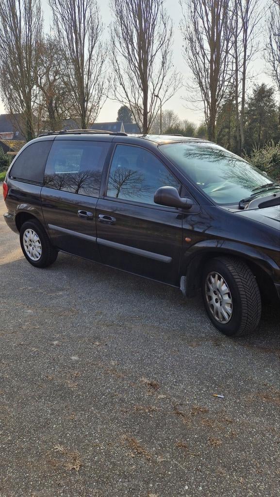 Chrysler Ram Van 2.8 CRD AUT 2007, Auto's, Bestelauto's, 4 cilinders, Zwart, Diesel, 149 pk