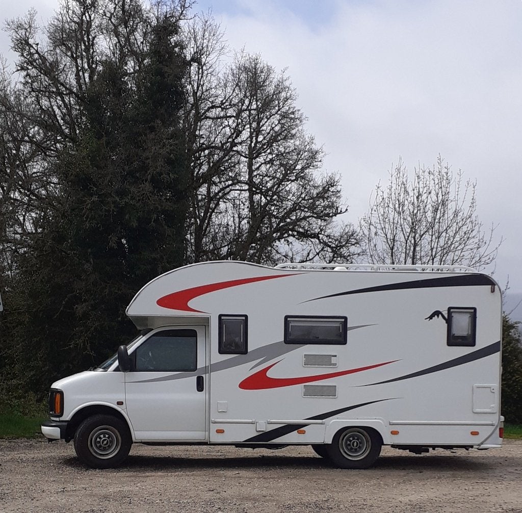 Amerikaan Chevy Van 6.5 V8Turbo diesel (Hummer) autom. 6.20m, Standaard zit, Ringverwarming, Buitenlamp, Tot en met 2
