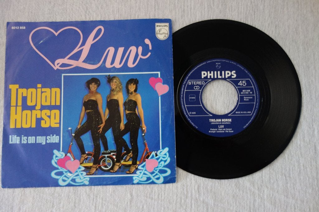 Single Luv. Trojan Horse, Cd's en Dvd's, Ophalen of Verzenden, Zo goed als nieuw, 7 inch, Pop
