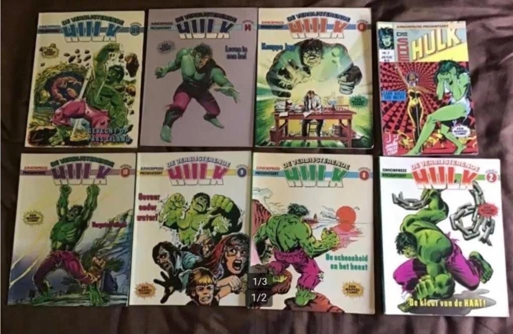 8 delen de verbijsterende Hulk met extraatje, Boeken, Strips | Comics, Meerdere comics, Ophalen of Verzenden, Gelezen, Europa